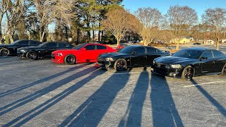 SRT8’S SHUT DOWN CAR MEET 😎