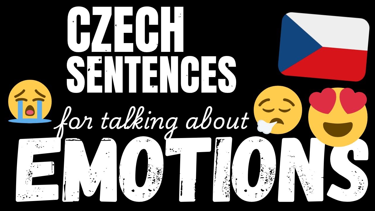 200 Easy Czech sentences - Emotions & Feelings | Learn A1 Czech vocabulary