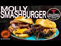 IS THIS THE BEST SMASHBURGER ON THE BLACKSTONE GRIDDLE? THE GALLERY BACKYARD BBQ'S MOLLY SMASHBURGER