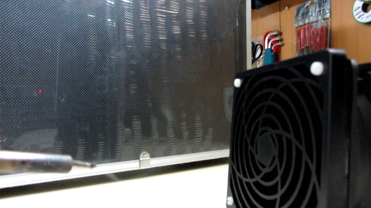 Eigenbau Lötdampfabsaugung