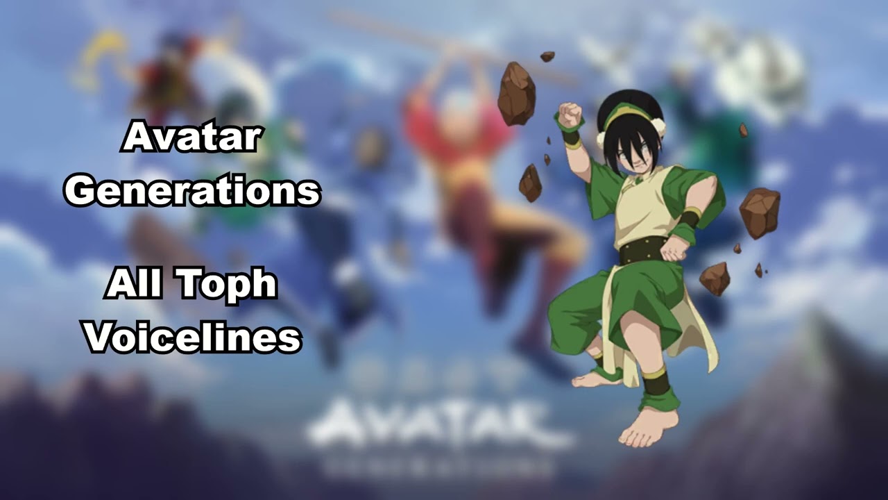 Avatar Generations | All Character voice lines - Toph