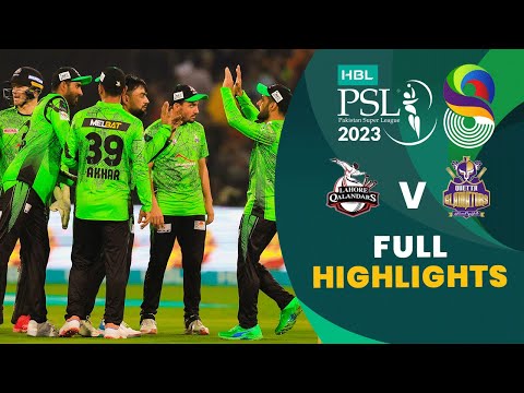 Full Highlights | Lahore Qalandars vs Quetta Gladiators | Match 18 | HBL PSL 8 | MI2T