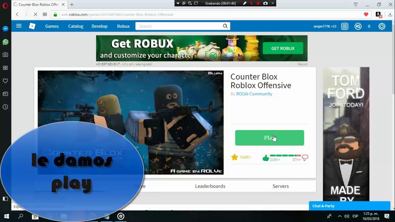 Roblox Hack Counter Strike Español Marfiz Youtube - roblox counter strike i found a hacker while playing roblox