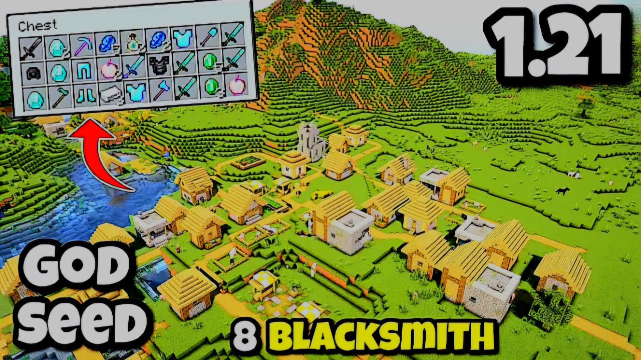BEST SEED EVER!! In Minecraft Bedrock 1.21! - YouTube