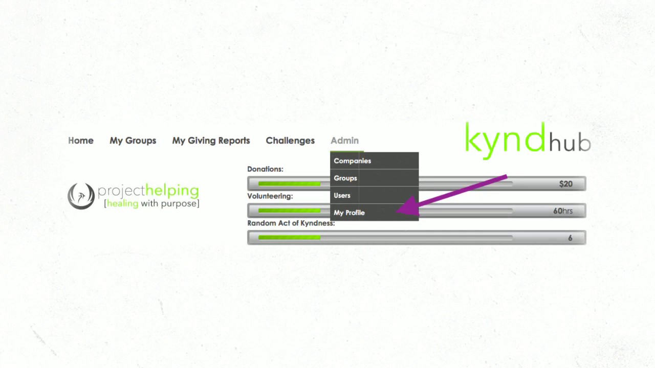 Manage Your Profile - KyndHub