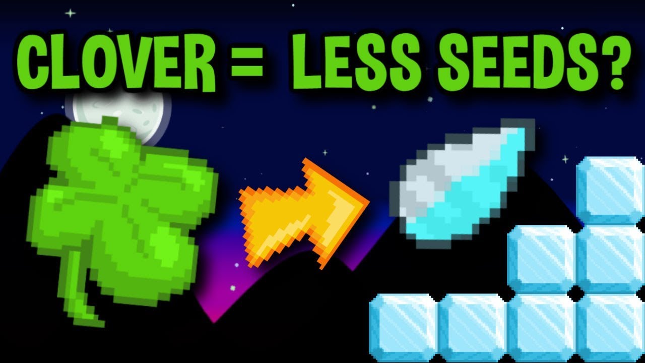 DO CLOVERS GIVE YOU LESS SEEDS BUT MORE GEMS? (Mythbuster) - Growtopia