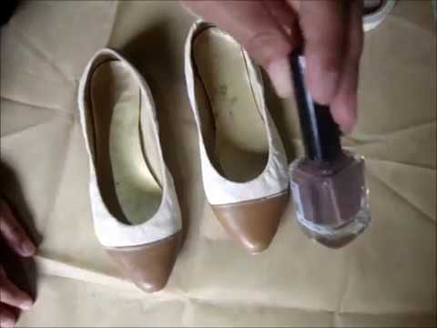 customizar sandalias com esmalte