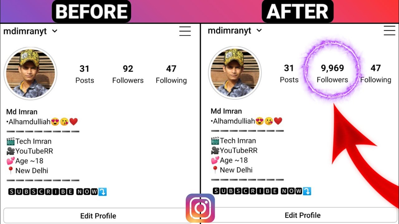 How to Increase INSTAGRAM Followers ( 2020 ) | Get 1K Instagram ...