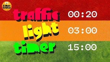 Transition Timer for ADHD and Autism 🟢 GO [15 min] 🟠 GET READY [3 min] 🔴 STOP [20 sec]