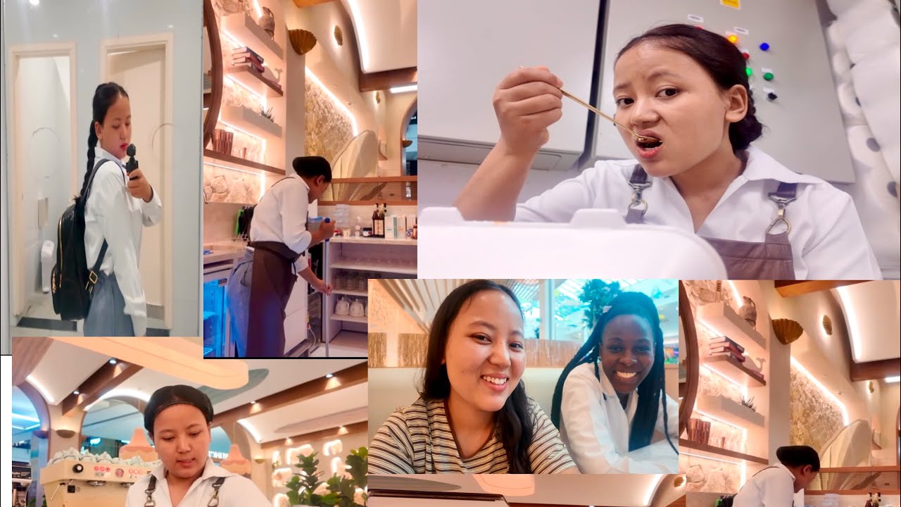 Barista life in Dubai #dailyvlog #dubai #vlog #barista