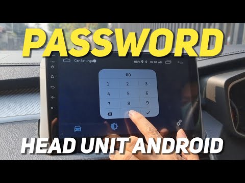 Password Head Unit Android DHD-7001 10 Inci