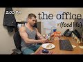 Office life full day of eating