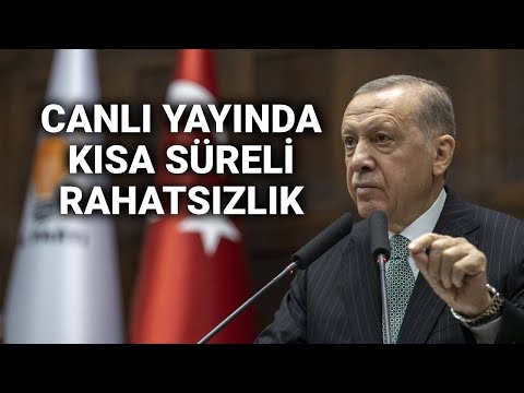 @NTV #HABER Cumhurbaşkanı Erdoğan, canlı yayında rahatsızlandı