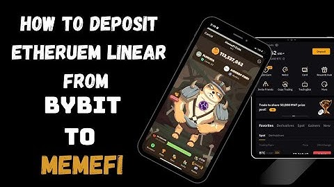Memefi withdrawal update || How to transfer Ethereum Linear from Bybit to your memefi wallet