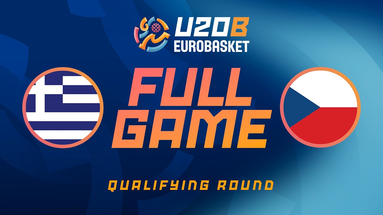 Qualif Round | Greece v Czechia | Full Basketball Game | FIBA U20 Women's EuroBasket 2026 Division B