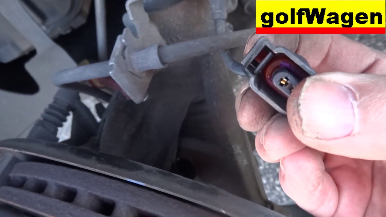 VW Golf ABS sensor replacement / VW Golf ABS fault code reset
