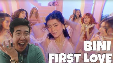 BINI | ‘First Luv’ Official Performance Video | REACTION
