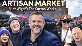 Did WIGAN’S Artisan MARKET Serve Up A TREAT? Take A Walk With Me!