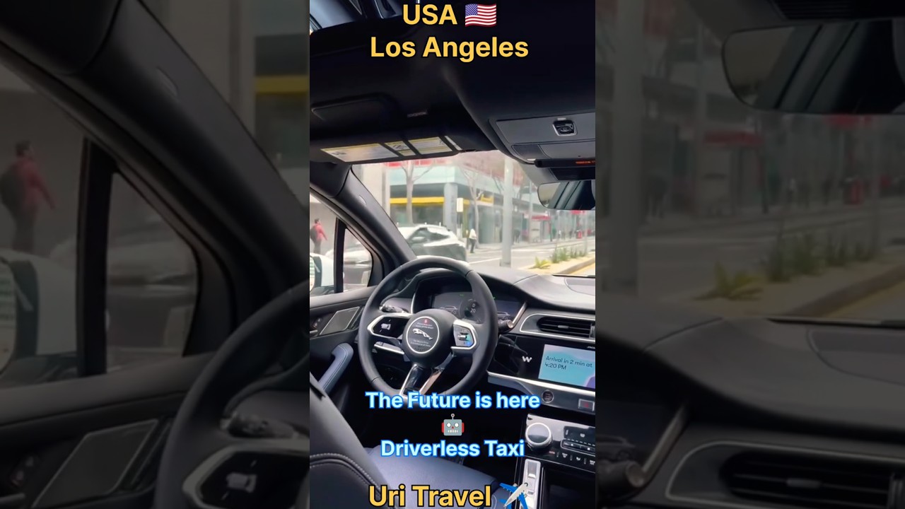 #Uritravel ✈️ | USA 🇺🇸 | Los Angeles | Driverless Taxi | Autonomic car