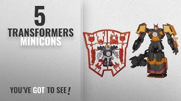 Top 10 Transformers Minicons [2018]: Transformers Robots in Disguise Mini-Con Deployers Autobot