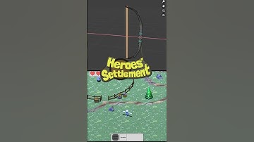 #gamedev Update 016 Creating a #rpg  from nothing using #unity and #blender | Heroes Settlement