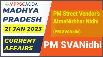 21 Jan Madhya Pradesh Current A ffairs #mppsc #mppsc_current_affairs #mppscprelims2022
