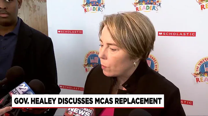 Gov. Healey addresses replacement of MCAS graduation requirement