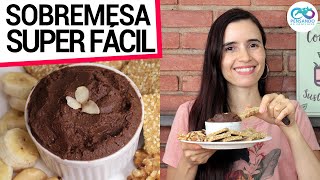 SOBREMESA SUPER FÁCIL: HOMUS DE CHOCOLATE (SAUDÁVEL E VEGANO)