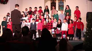 SFCS, San Francisco Christian School, 1st Graders Sings for Christmas 2024