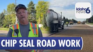 Meridian Drivers Face Delays as Chip Seal Season Begins