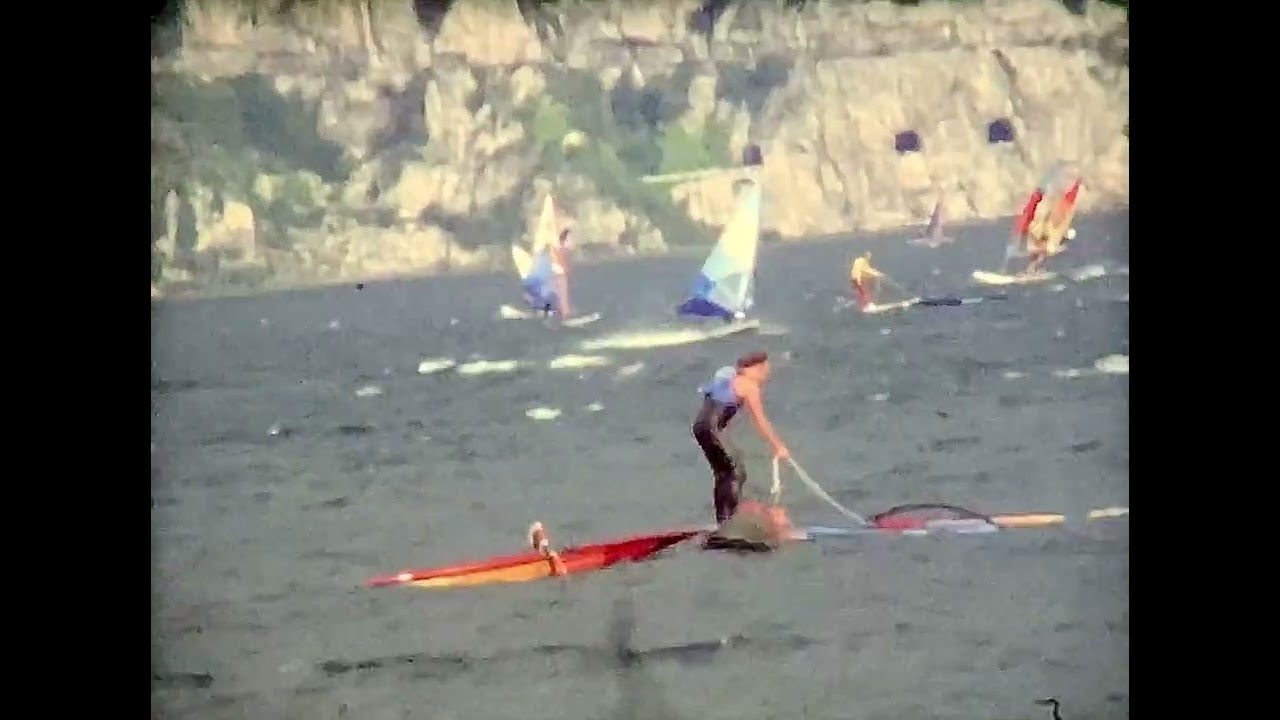 Windsurfing 1982 am Gardasee