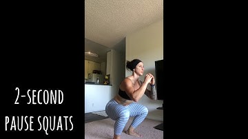 2 Second Pause Squat Video