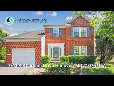 7741 Rotherham Drive, Hanover, MD home video tour