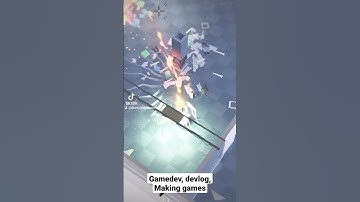 I added destruction to my game :O #devlog