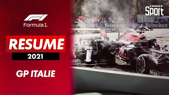 Le résumé du Grand Prix d'Italie