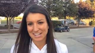Clovis Olympian returns home