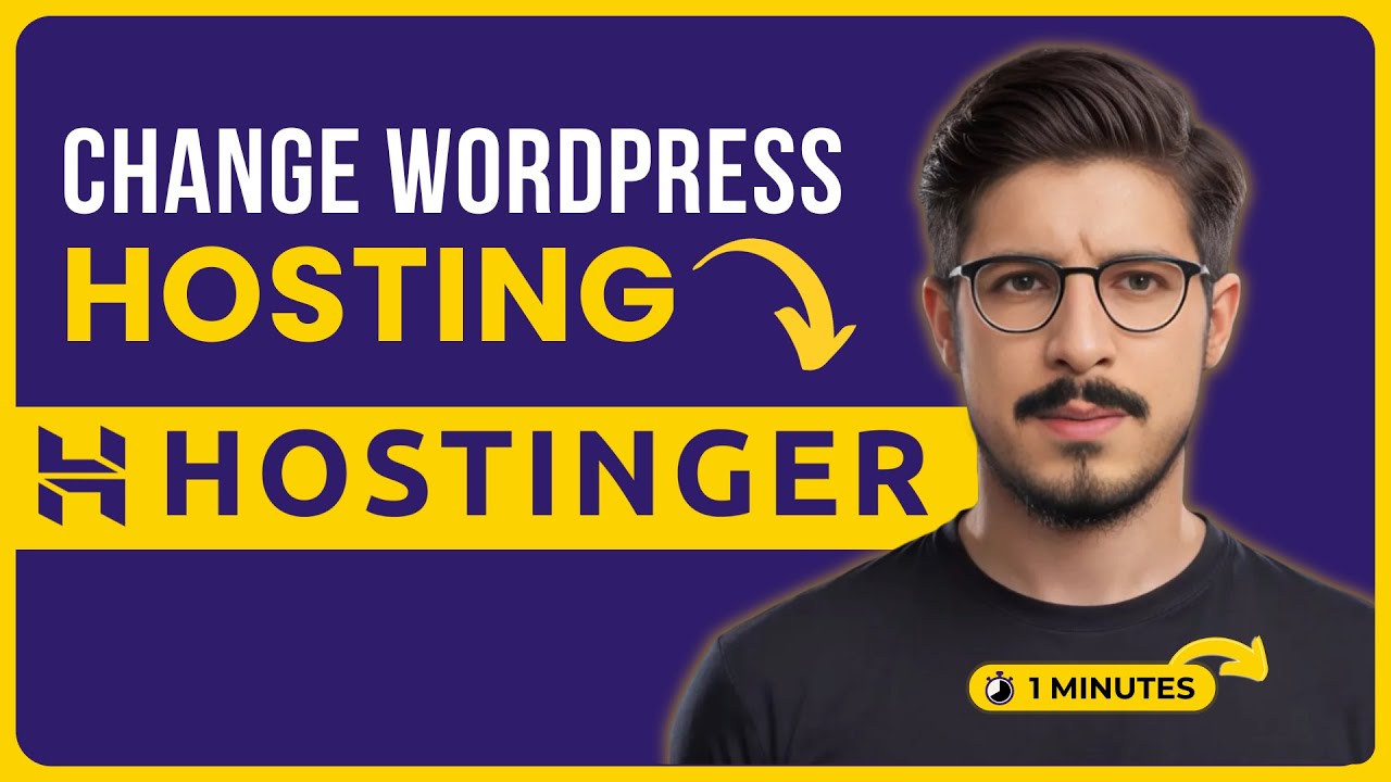 How To Change Hosting Of Wordpress Website To Hostinger 2026 | Change ...