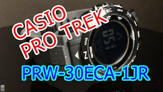 CASIO PRO TREK PRW-30ECA-1JR  ELNEST CREATIVE ACTIVITY コラボレーションモデル