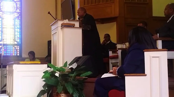 Cogic preaching(pastor Kenneth Hoskins)