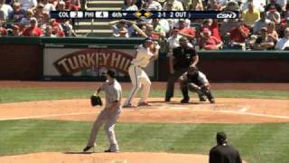 2010/07/26 Recap: COL 4, PHI 5