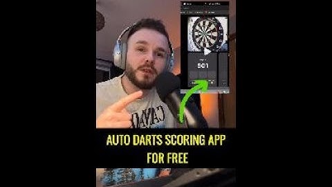 free automatic darts scoring app!