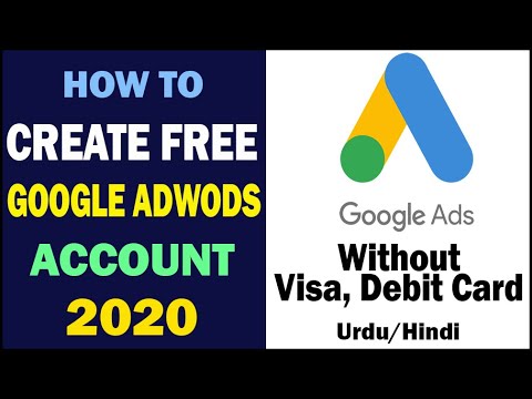 Create Google Adwords Account Free 2021 | Google Ads account