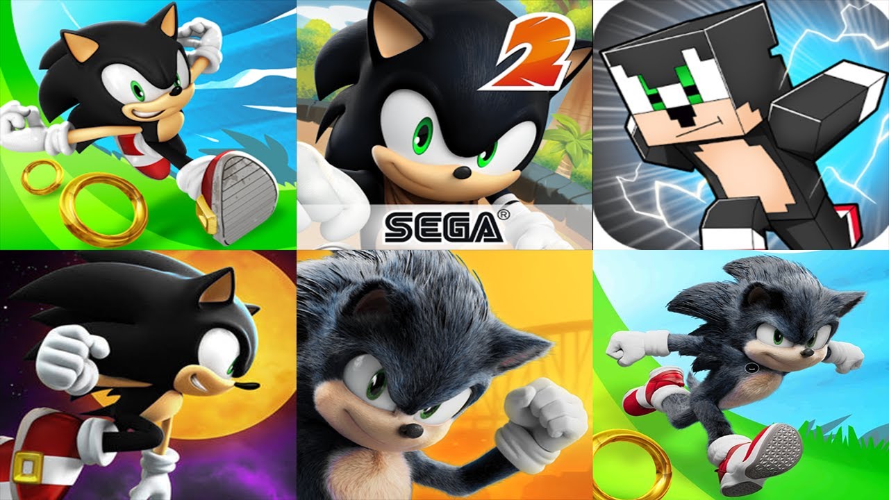 Sonic Dash vs Sonic Forces vs Sonic Dash 2 Sonic Boom vs Sonic ...