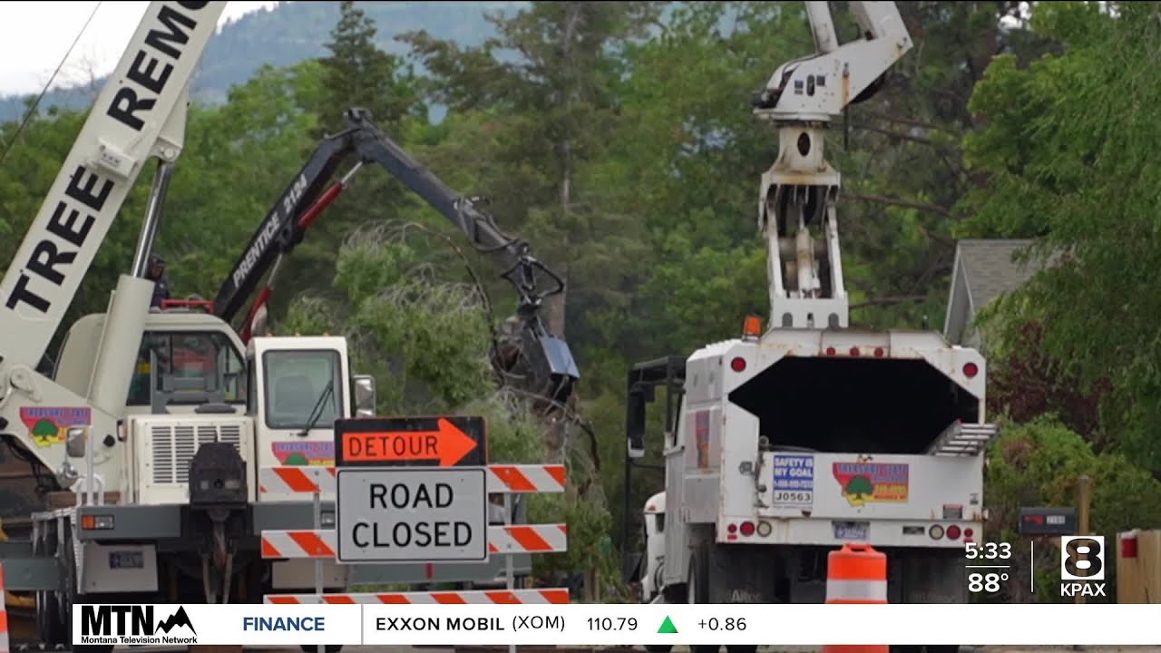 Missoula Urban Forestry Department discusses 2024 windstorm clean-up progress