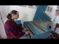 Capture de la vidéo Louis Couperin: Sarabande In D Minor (New Recording, March 2015). John Moraitis, Harpsichord.