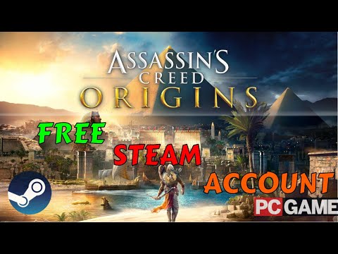 FREE STEAM ACCOUNT with Assassin's Creed Origins 