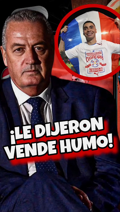 That's called hierarchy! Gustavo Alfaro qualified Paraguay for the 2026 World Cup. A tremendous c...