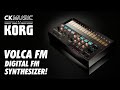 The digital fm synthesizer korg volca fm