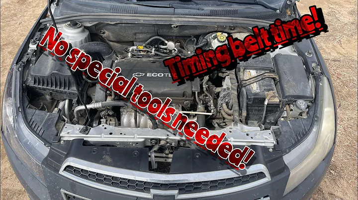 Mikey Replaces a Timing Belt on a 2012 Chevy Cruze with NO special tools