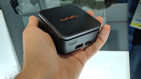 ECS Liva mini PCs at CES 2019